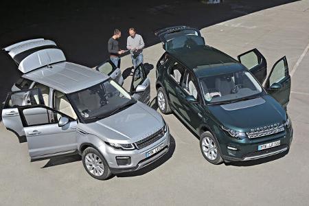 Land Rover Discovery Sport, Range Rover Evoque, Exterieur