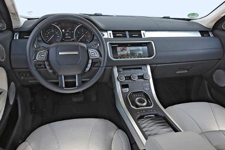 Range Rover Evoque, Interieur