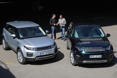 Land Rover Discovery Sport, Range Rover Evoque, Exterieur