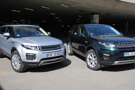 Land Rover Discovery Sport, Range Rover Evoque, Exterieur