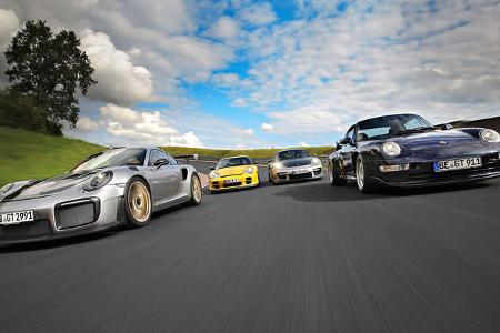 Porsche 911 GT2 - 993, 996, 997, 991 - Sportwagen - Biturbo Porsche 911 GT2 - 993, 996, 997, 991 - Sportwagen - Biturbo