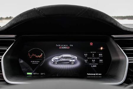 Tesla Model S P100D - Elektroauto - Sportwagen - Test