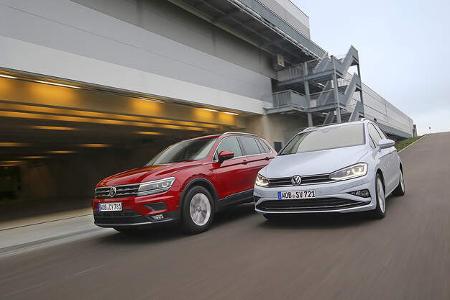 VW Golf Sportsvan 1.5 TSI Act, VW Tiguan 1.4 TSI Act, Exterieur