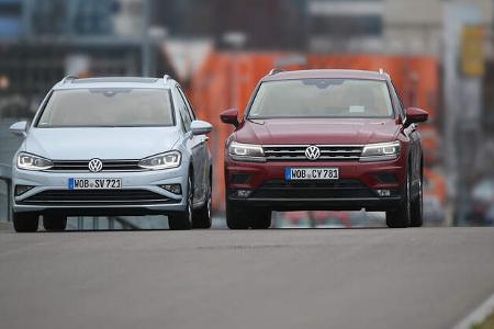 VW Golf Sportsvan 1.5 TSI Act, VW Tiguan 1.4 TSI Act, Exterieur