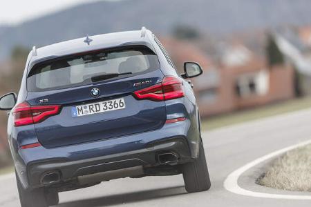 BMW X3 M40i xDrive, Exterieur, Heck