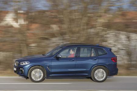BMW X3 M40i xDrive, Exterieur, Seite