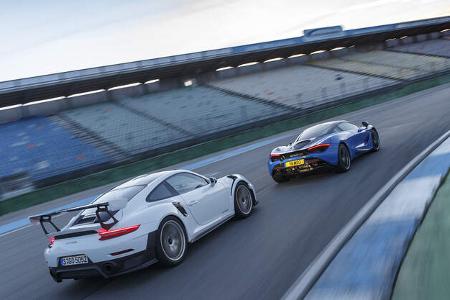 McLaren 720S, Porsche 911 GT2 RS, Exterieur