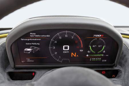 McLaren 720S, Interieur