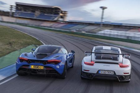 McLaren 720S, Porsche 911 GT2 RS, Exterieur