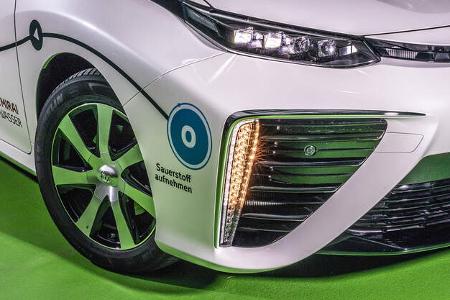 Toyoto Mirai, Exterieur