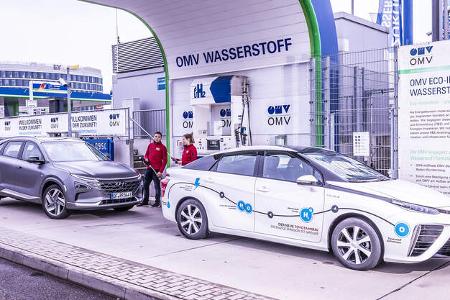 Hyundai Nexo, Toyota Mirai, Exterieur