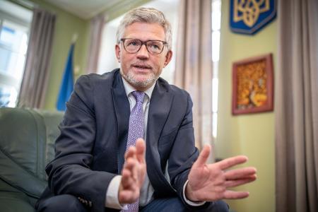 Berlin, Kiew, Brasília - nun geht es für Botschafter Melnyk zu den Vereinten Nationen. (Archivbild)