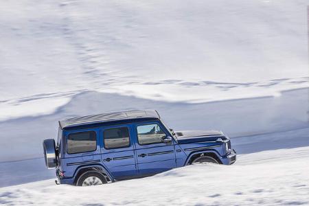 Mercedes G 350 d Fahrbericht Hochgurgl / Timmelsjoch Winter 2018
