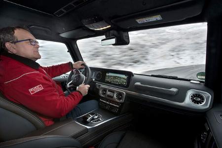 Mercedes G 350 d Fahrbericht Hochgurgl / Timmelsjoch Winter 2018
