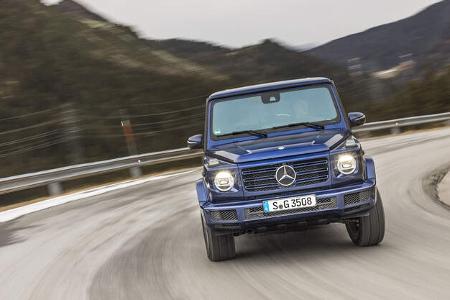 Mercedes G 350 d Fahrbericht Hochgurgl / Timmelsjoch Winter 2018