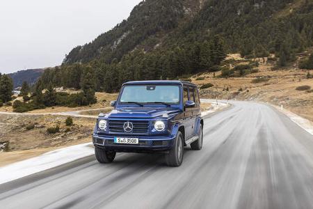 Mercedes G 350 d Fahrbericht Hochgurgl / Timmelsjoch Winter 2018