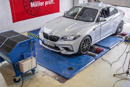 BMW M2 Competition, Messungen