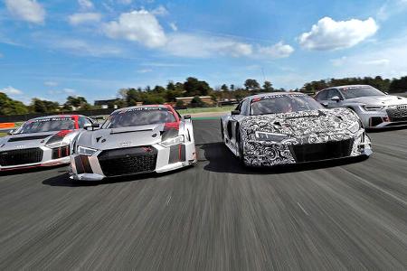 Audi GT Tracktest, Audi Sport Customer Racing