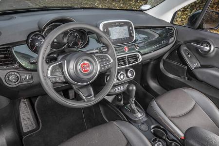 ams0319, Vergleichstest, Fiat 500X 1.3 GSE, Interieur