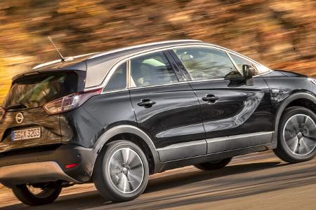 ams0319, Vergleichstest, Opel Crossland X 1.2 DI Turbo, Exterieur