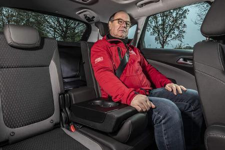 ams0319, Vergleichstest, Opel Crossland X 1.2 DI Turbo, Interieur