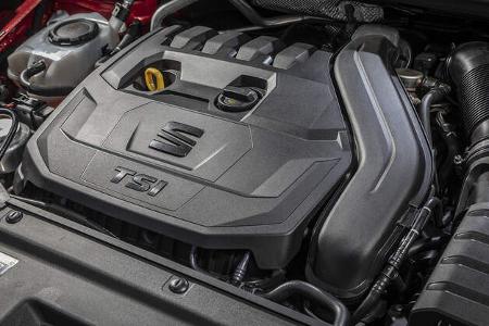 ams0319, Vergleichstest, Seat Arona 1.5 TSI, Motorraum