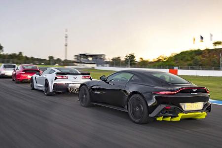 Aston Martin Vantage, Chevrolet Corvette Grand Sport, Mercedes-AMG GT S, Porsche 911 Carrera GTS, Exterieur