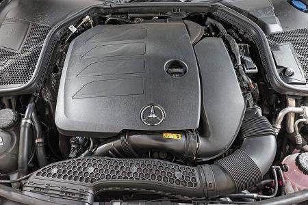 ams0319, Einzeltest, Mercedes C200 Avantgarde, Motorraum