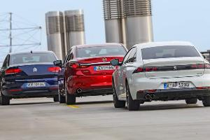 Drei Limousinen mit Dieselmotoren im Test