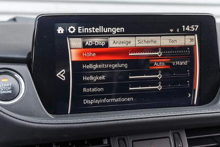 ams0419, Vergleichstest, Mazda 6 D 150, Interieur