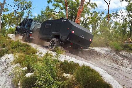 Bruder EXP-4 Offroad-Caravan / GelŠnde-Wohnwagen Australien
