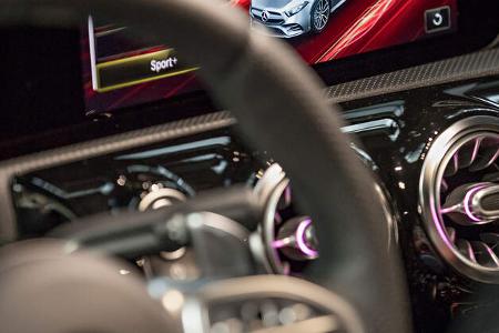 Mercedes-AMG A35, Einzeltest, Infortainment