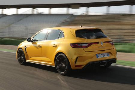 Renault Megane R.S., Heck Hockenheimring