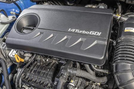Kia Ceed 1.4 T-GDI, Motorraum