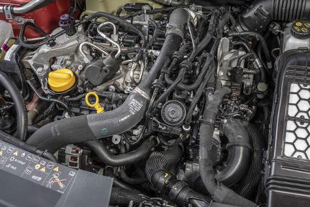 Renault Mégane TCe 140, Motorraum