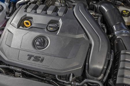 Skoda Scala 1.5 TSI ACT, Motorraum