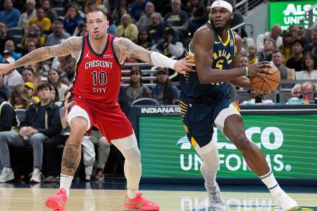 Theis verliert mit Pelicans erneut Theis verliert mit Pelicans erneut