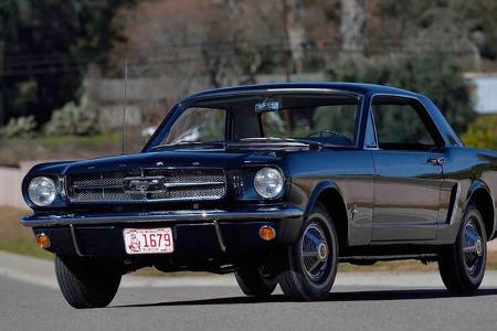 1965 Ford Mustang Hardtop Auktion Mecum