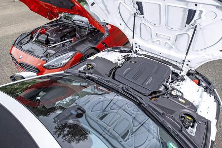 BMW Z4 sDrive 30iM Sport, Jaguar F-Type Cabrio P300 Chequered Flag, Exterieur