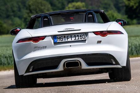 Jaguar F-Type Cabrio P300 Chequered Flag, Exterieur