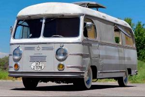 Seltenes Oldtimer-Wohnmobil mit Porsche-Herz
