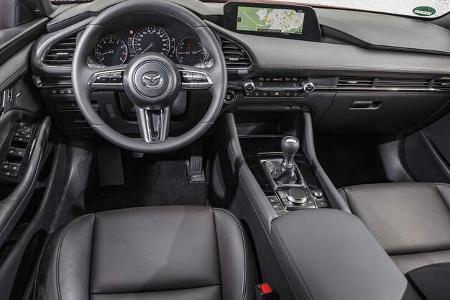 Mazda 3, Fahrbericht, Interieur