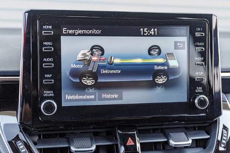 Toyota Corolla Touring Sports, Mittelkonsole