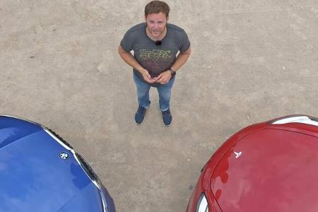 Tesla Model 3 gegen BMW 330i