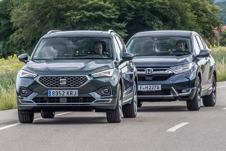 Seat Tarraco, Honda CR-V, Exterieur