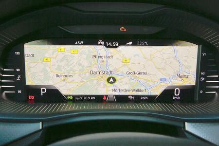 Skoda Kamiq, Instrumente