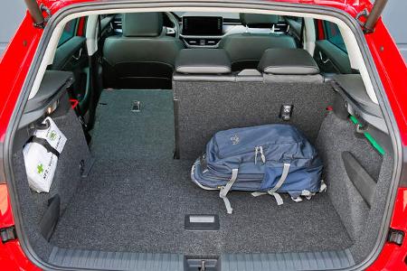 Skoda Kamiq, Kofferraum