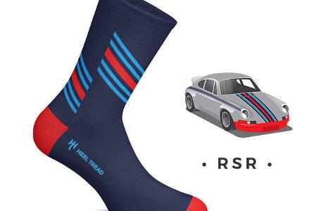 Heel Tread Socks Porsche RSR