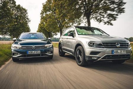 VW Passat Alltrack 2.0 TDI 4Mtotion, VW Tiguan Offroad 2.0 TDI 4Motion, Exterieur