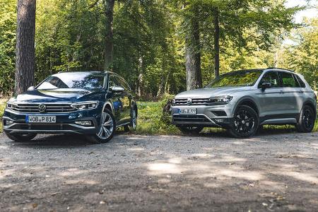 VW Passat Alltrack 2.0 TDI 4Mtotion, VW Tiguan Offroad 2.0 TDI 4Motion, Exterieur